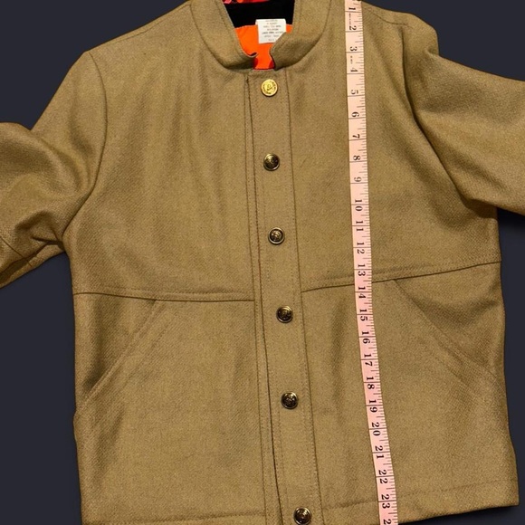 Vintage 50s Wool Field Jacket in Tan Women’s Size Small - Picture 7 of 8